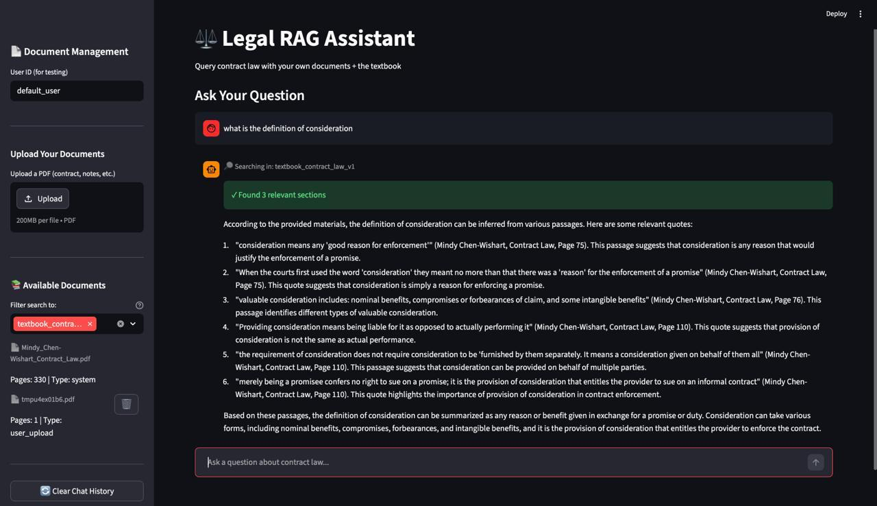 Legal RAG Assistant